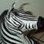 ZEBRA Decoration Black White Mantle Self Standing Vintage 2013 8 thumbnail
