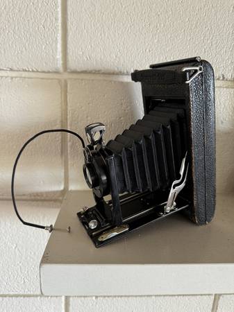 Cámara plegable Vintage Ica Icarette 503 con fuelle - $50 (novato)63437180998275123