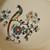 Vintage Fraunfelter Royal Rochester Pheasant Hand Painted Pie Dish 10" 7 thumbnail