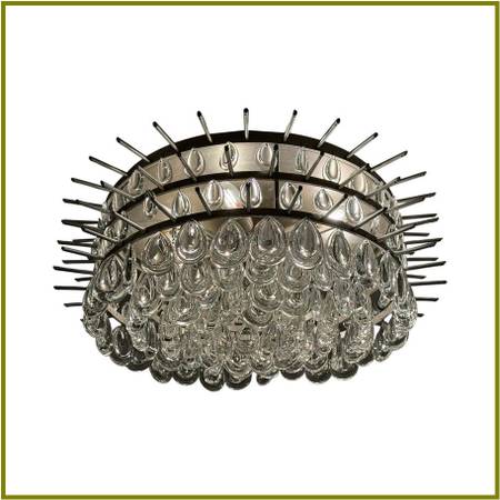 Aerin Liscia Flush Mount, Large 1