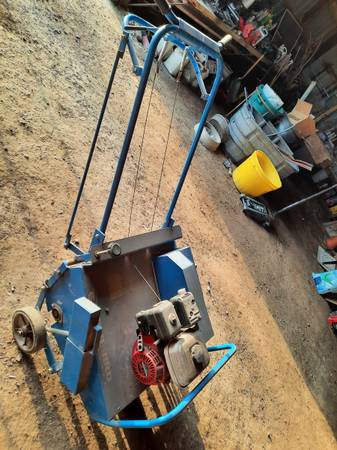 Bluebird Power Rake & Aerator 1