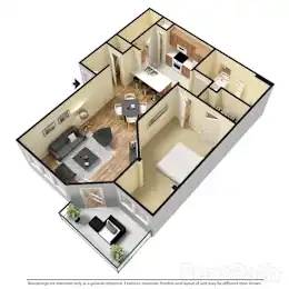 $1,495 / 1br - 763ft2 - ✨ Top-Floor 1x1 w/ Garage With One Month Free! Tour Today!63678508584449121