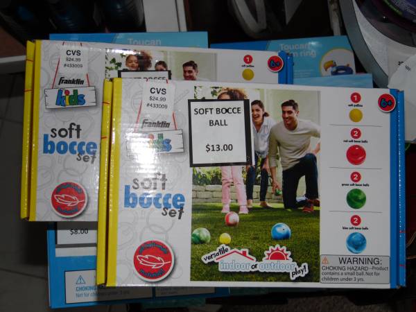 Bocce Ball Sets  --New in Box-Half Price-- 1