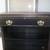Black Large 1 Drawer Open Shelf Cabinet 3 thumbnail