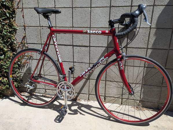 2002 Cannondale CAAD 5 Saeco USA 63cm - bicycles - by owner