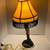 Vintage leg Lamp with Fringe Shade 7 thumbnail