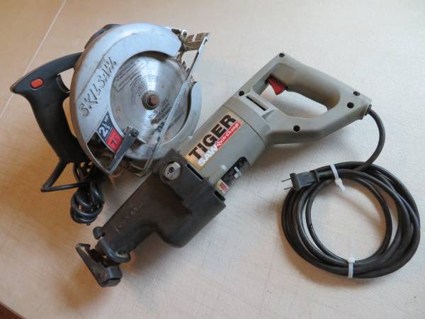 Porter Cable Tiger Reciprocating Saw & Skilsaw 1