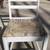 3 White Solid Wood Farmhouse Ladder Back Chairs 2 thumbnail