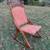 Antique folding Eastlake Victorian rocking chair 2 thumbnail