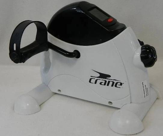 CRANE Portable Cardio Fitness Under Desk Pedal Exerciser w/ LCD screen 1