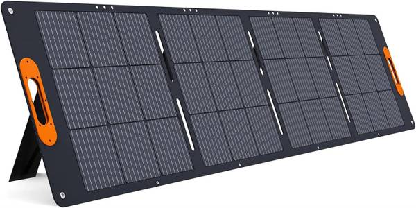 200W Portable Solar Panels, Foldeding, Outputs 18V 1