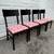 Set of 4 Dining Table Chairs 3 thumbnail