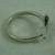 SUN Crystal Cross Sterling Silver Ring 925  sz 7.25  10mm 4 thumbnail