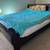 California king size bed frame, box springs, and mattress 1 thumbnail