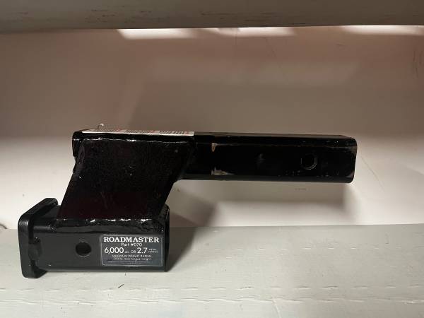 Roadmaster High-Low Adapter for Tow Bars - 2" Hitches - 6" Rise/Drop - 1