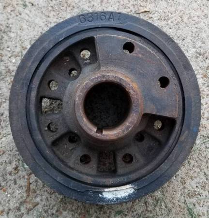 1969 - 1970 Ford / Mercury 302 harmonic balancer damper 4 bolt 1