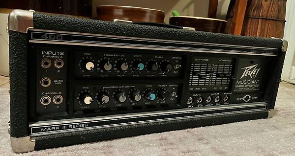 Peavey Musician MKIII Guitar/Bass Amp Head For Trade 1