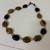 Brown Multicolor Tigers Eye Beaded Necklace 3 thumbnail
