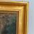 Original Signed Painting Red Flowers in a Gold Gilt Frame 6 thumbnail