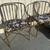 Pair Of Vintage Mid Century Modern Chippendale Gilt Metal Bamboo Armchairs 11 thumbnail