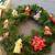 CHRISTMAS WREATHES - SANTAS OF THE WORLD - WITH HALLMARK KEEPSAKE ORNA 5 thumbnail