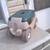 Step 2  Garden stool with storage and  wheels Green and Tan 6 thumbnail