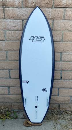 5’5” HS Merlot Surfboard 1