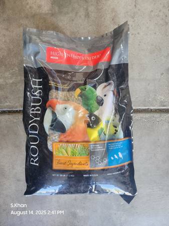 Roudybush Super Energy Alimento para Aves – Gránulos Medianos – Precio en tienda $84+, Solo $65 (Kenosha)63441466732929120