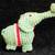 Amigurumi Tiny Vintage Crocheted Elephant & Monkey 2 thumbnail