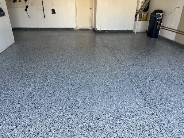 Garage Coatings! 100% solids epoxy with flake system! 1