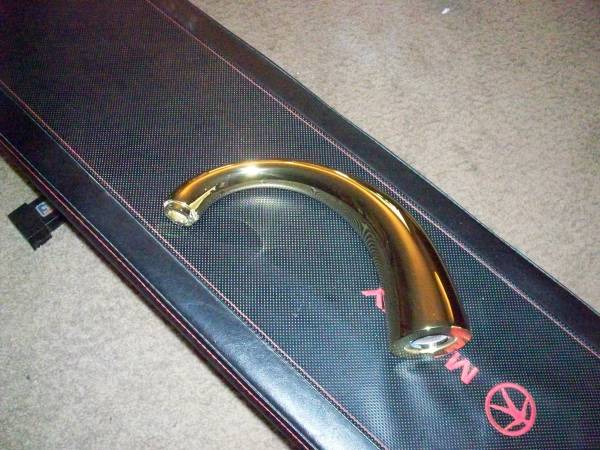 Price Pfister Georgetown Brass High Bell  Roman tub 1