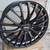 4 New 20X9 Matte Black Advanti Fastoso Rims *5X112* *+40MM Offset* 1 thumbnail