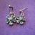 Selling 4 pairs of earrings, butterfly, flowers w/ gift bag 6 thumbnail