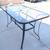 Pub Style Glass Top Patio Dining 38" Table 3 thumbnail
