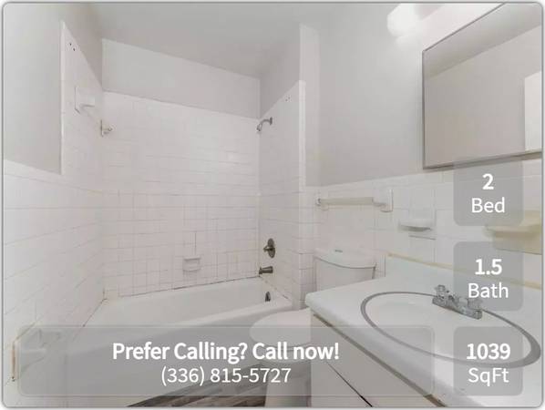 $1,195 / 2br - 1039ft2 - Incredible price! Outstanding 1039 sqft 2 bed / 1.5 bath! Tour today! (Greensboro)64027439917186121