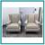 Sam Moore For Hooker Furniture Wingback Arm Chairs, Pair 2 thumbnail