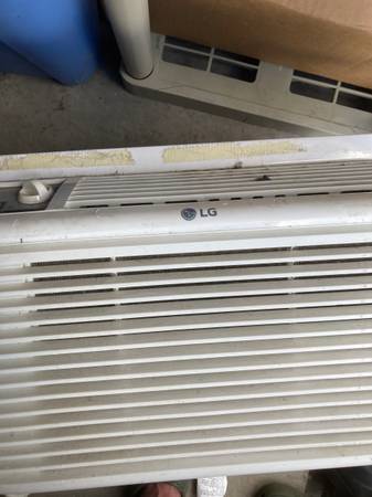 2 air conditioners, window 1