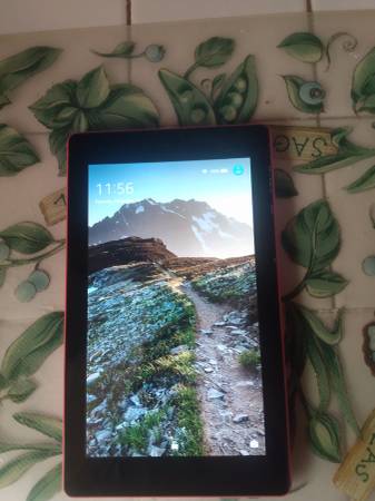 Amazon Fire With Charging Cord 1