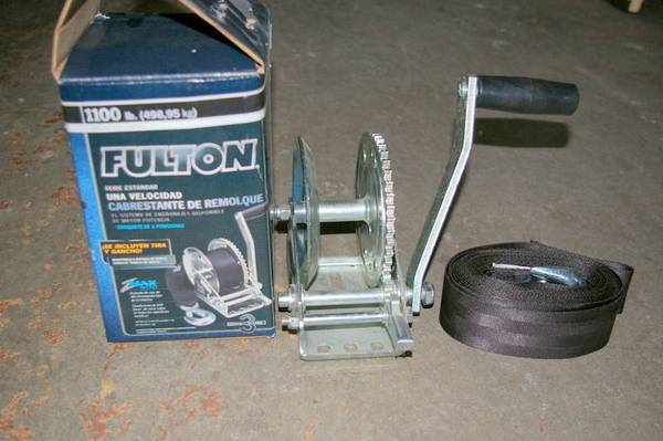 New Boat trailer winches 1