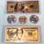 Golden Money Gold $100 One Hundred Dollar Bill $ Bitcoin Combo 8 thumbnail