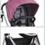 Evenflo Pivot Modular Travel System with LiteMax Infant Car Seat (Dusty Rose Pin 4 thumbnail