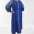 New Ukrainian Embroidered Blue Dress Size XXL Petite (56 European) 3 thumbnail