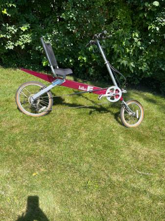 recumbent bike "bike E" 1