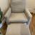 West Elm Paxton Upholstered Recliner, Brushed Crossweave, Light Gray 2 thumbnail