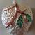 Vintage West Germany Hand Painted Butterfly Glass Christmas Ornament 3 thumbnail