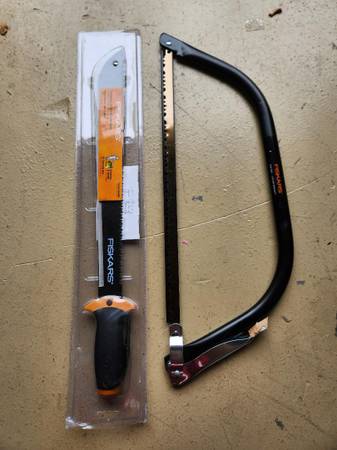 Lawn Tree Equipment Fiskars Bow Saw And Hand Saw Other NEW - $40 (Pembroke Pines)63471414516483121