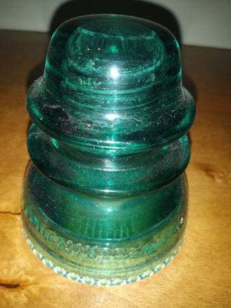 Hemingray glass insulator 1