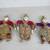 3 Burmese Marionette Handmade Wood Unstrung Puppets Traditional Dress 1 thumbnail