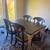 Rustic dining set with 4 cjairs 2 thumbnail