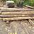used 8" x 8 ft wood posts 2 thumbnail